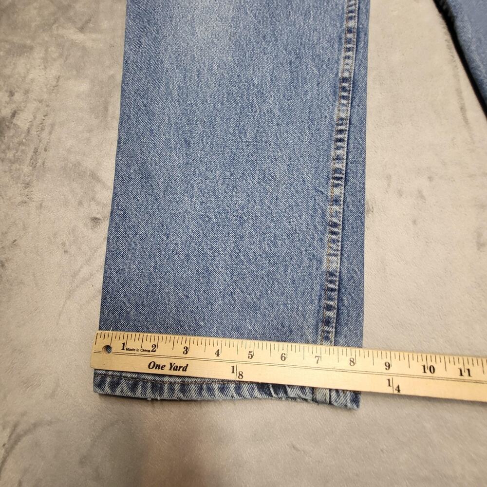 Eddie Bauer Jeans Mens 40x30 Light Wash Blue Classic Fit Straight Denim - Picture 5 of 9